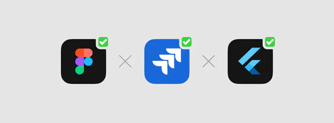 Figma, Jira и&nbsp;Flutter с&nbsp;отметками готовности